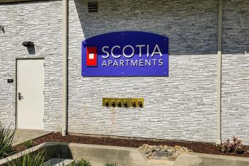 Scotia Apartments Signage